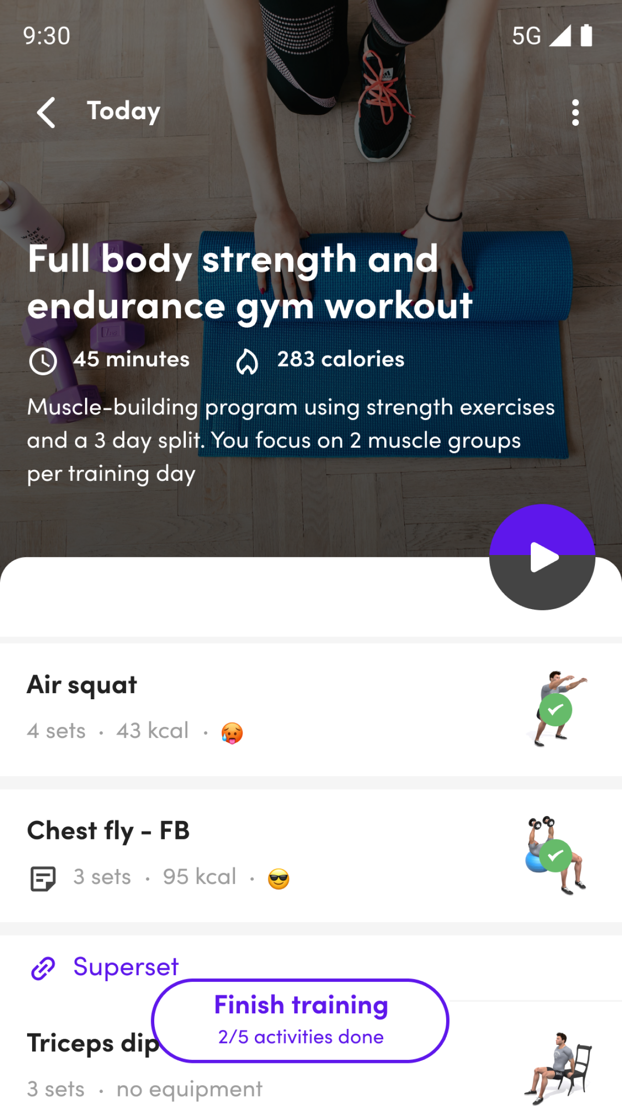 اسکرین شات 3 برنامه The Gym Hub