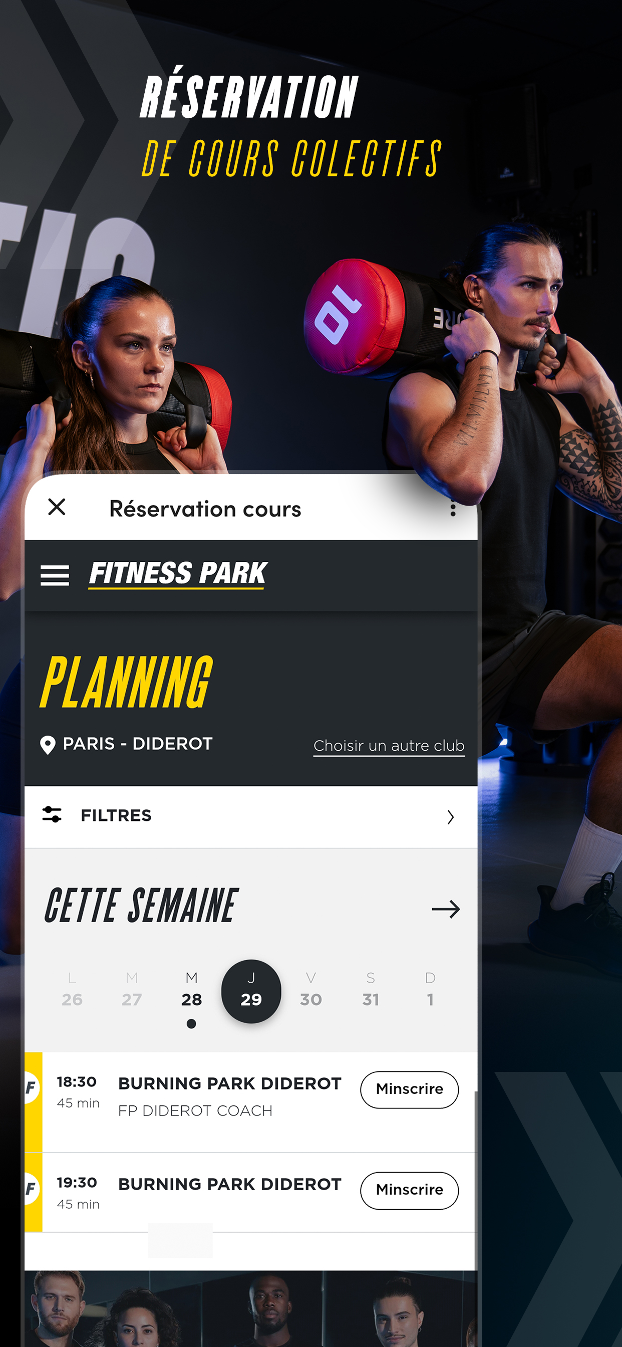 اسکرین شات 5 برنامه Fitness Park App