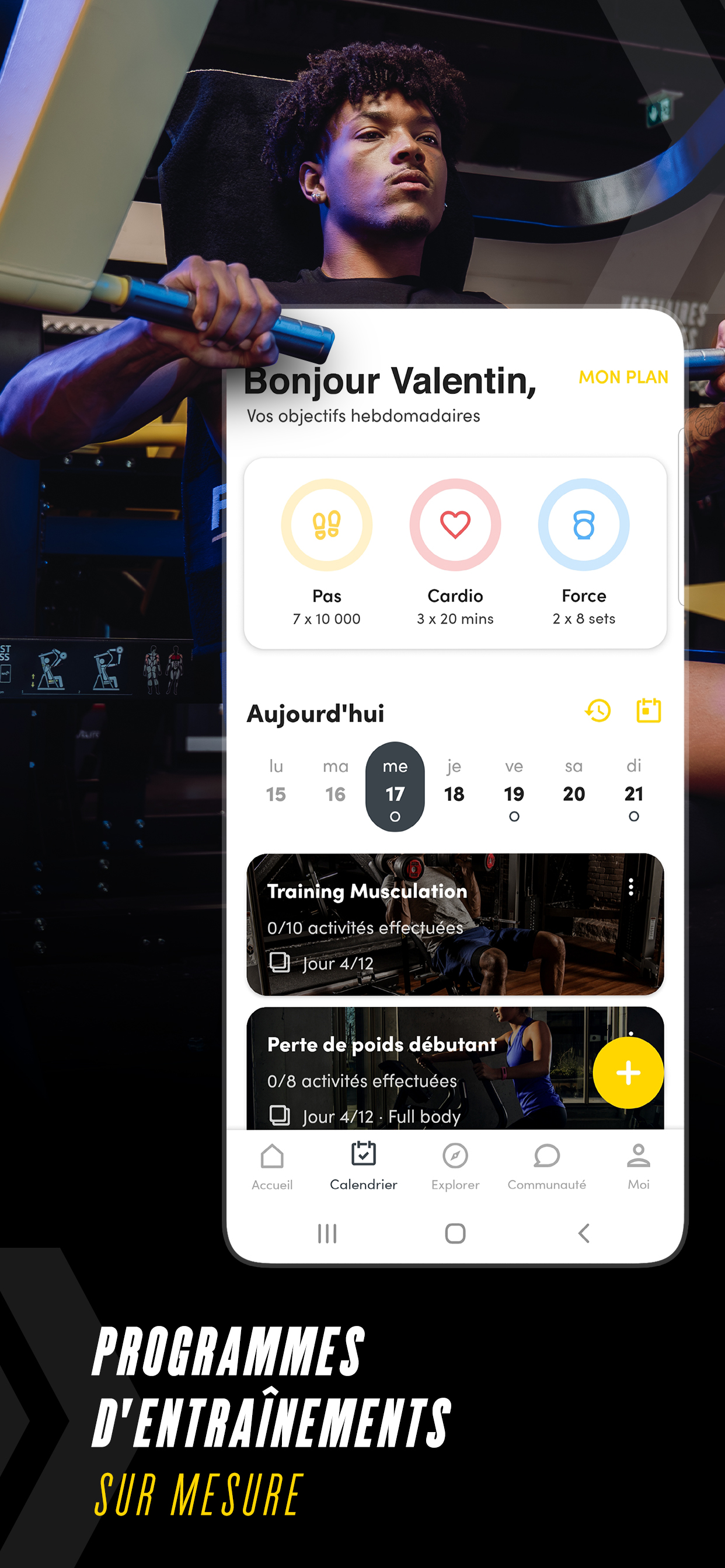 اسکرین شات 2 برنامه Fitness Park App