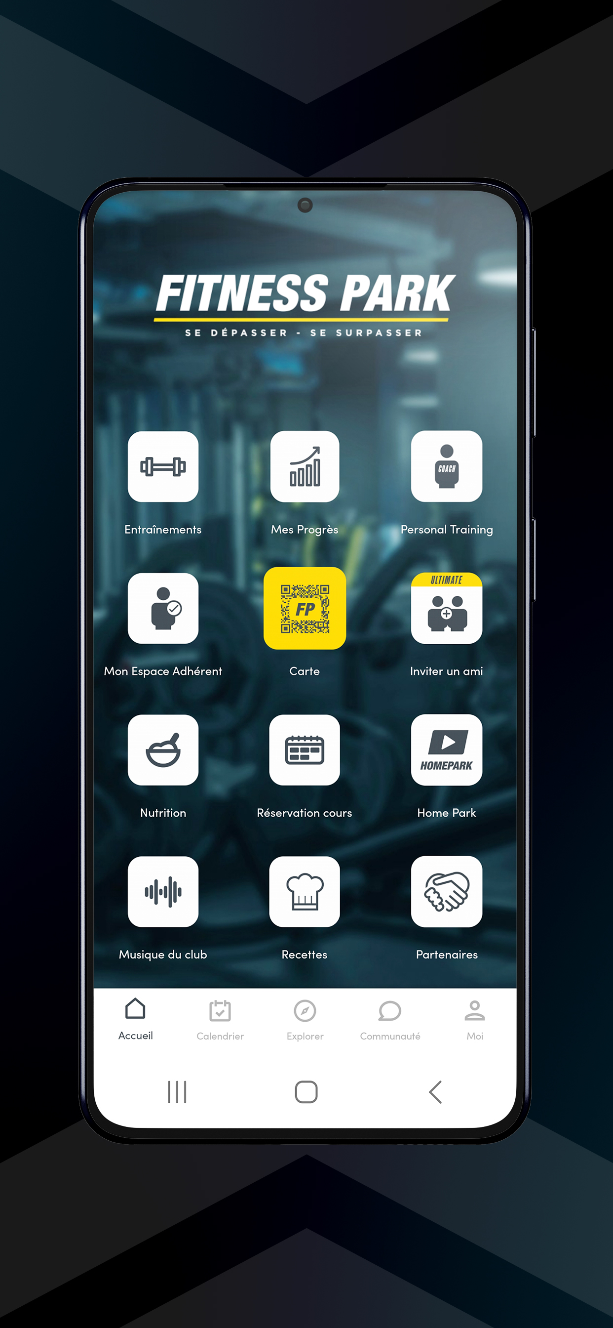 اسکرین شات 4 برنامه Fitness Park App