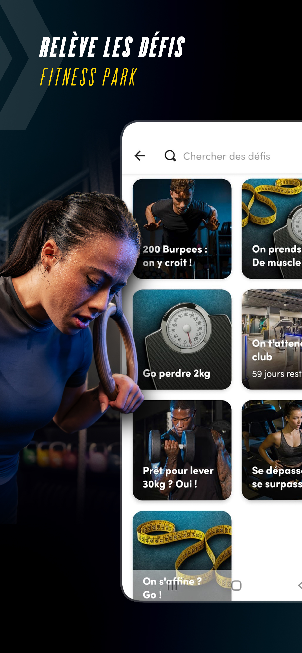 اسکرین شات 3 برنامه Fitness Park App