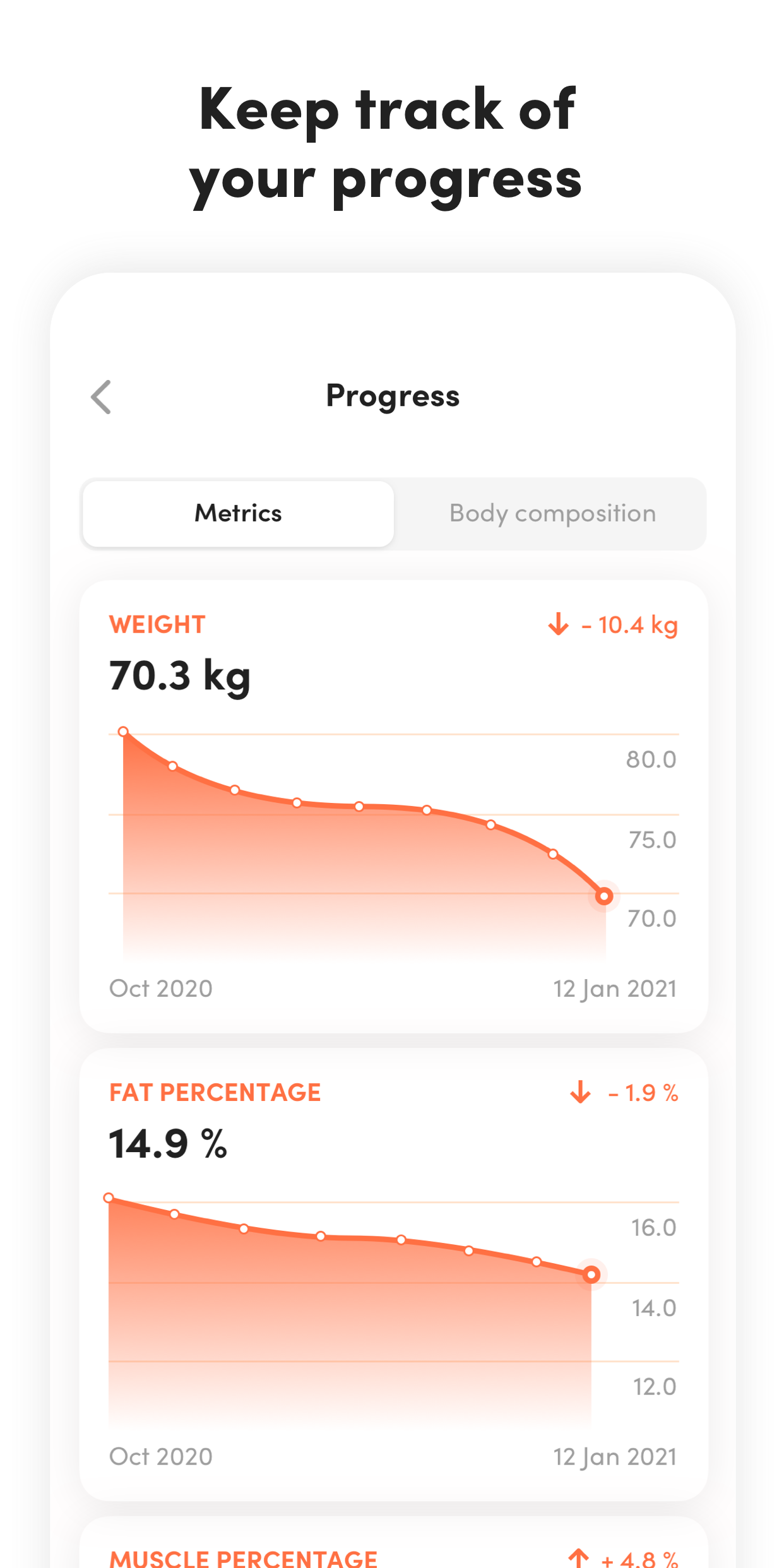 اسکرین شات 5 برنامه Virtuagym: Fitness & Workouts