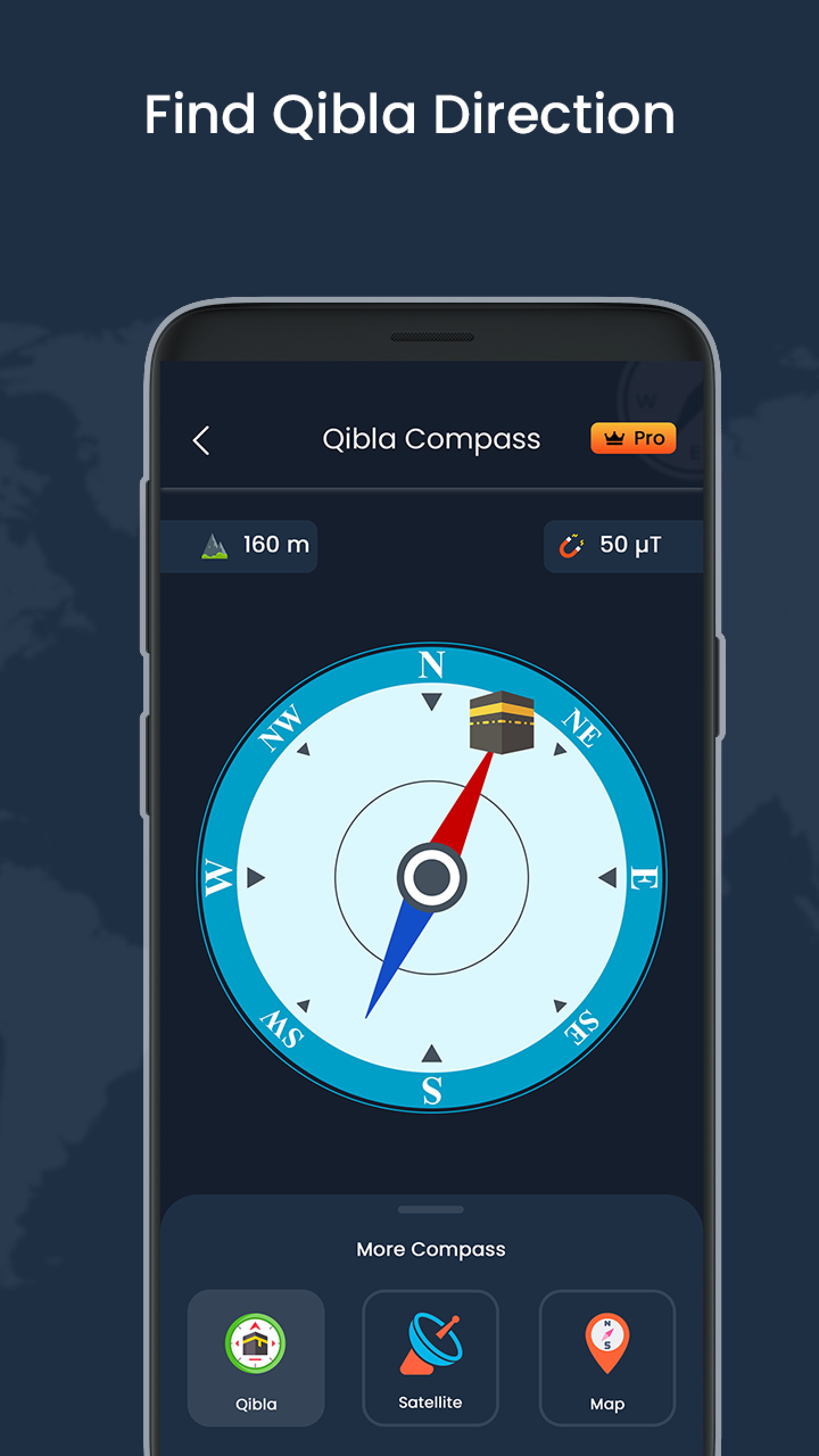 اسکرین شات 8 برنامه Digital Compass & Weather LIVE