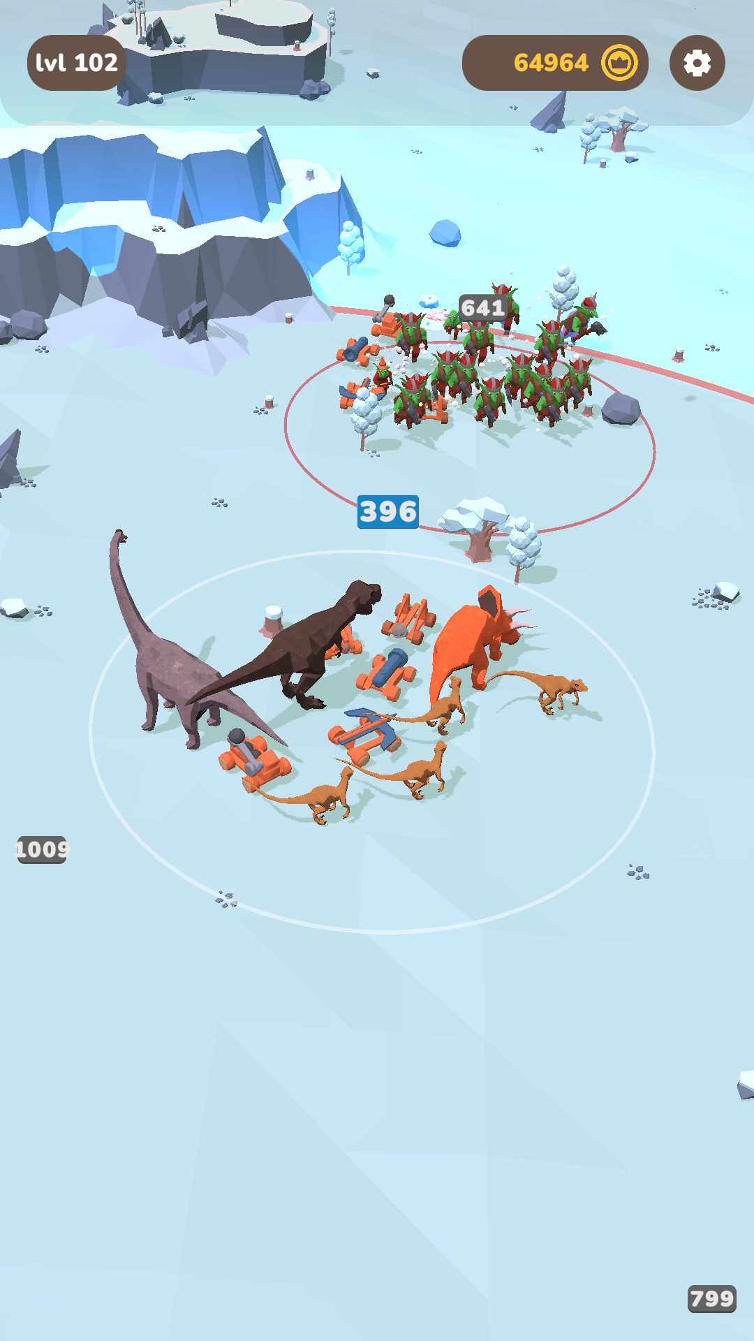 اسکرین شات 8 بازی Dinosaur Merge Battle