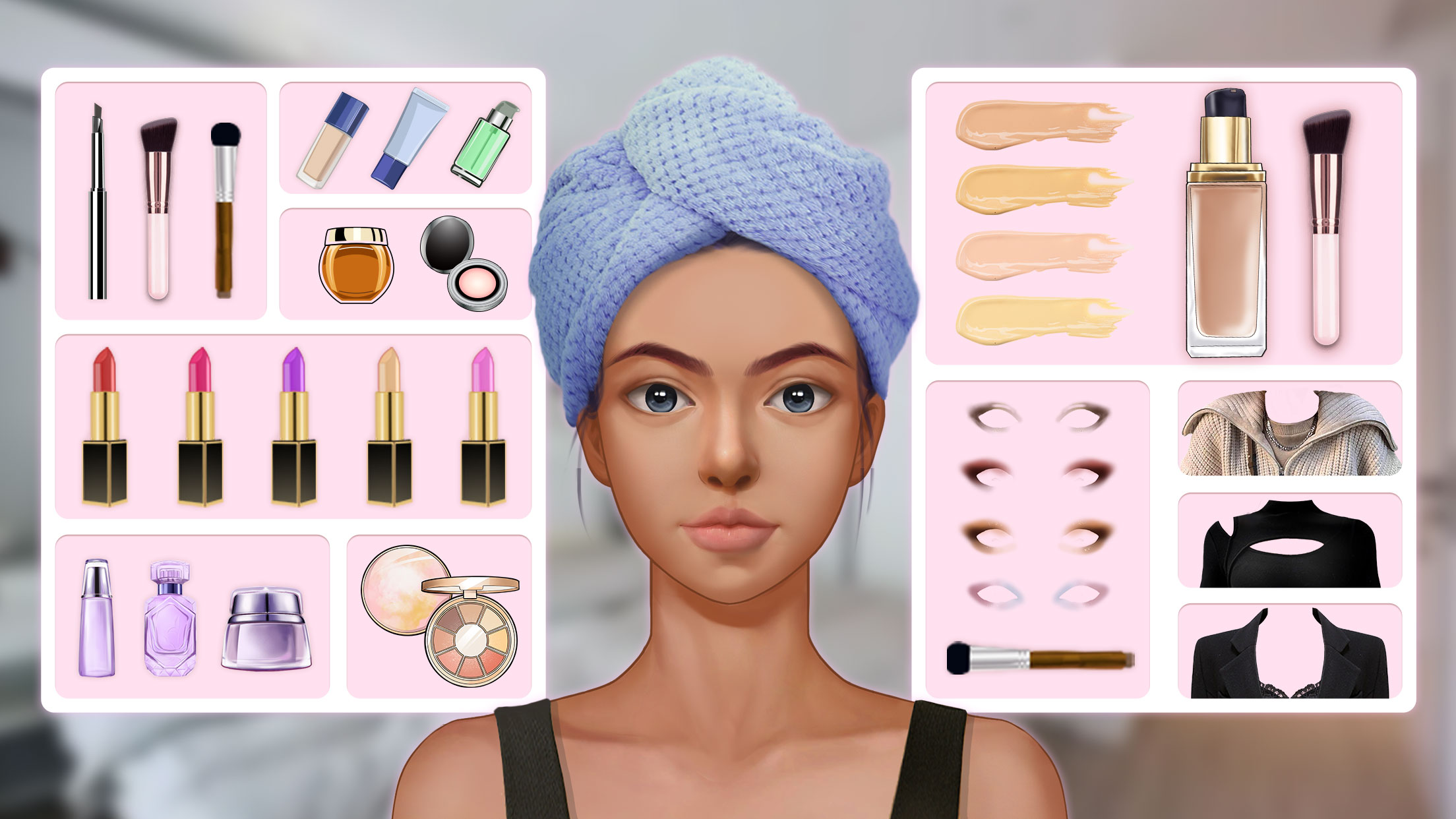 اسکرین شات 1 بازی Makeup Stylist: Makeup Game