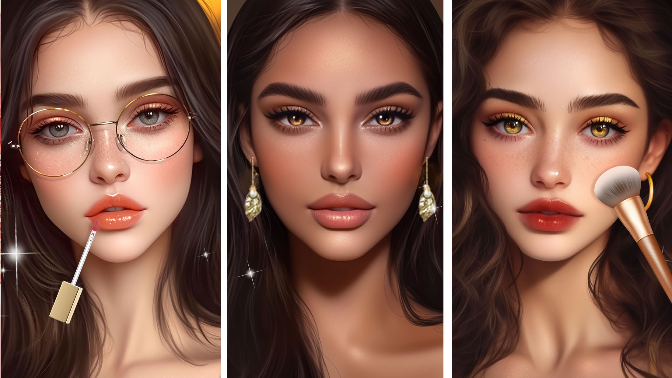 اسکرین شات 2 بازی Makeup Stylist: Makeup Game