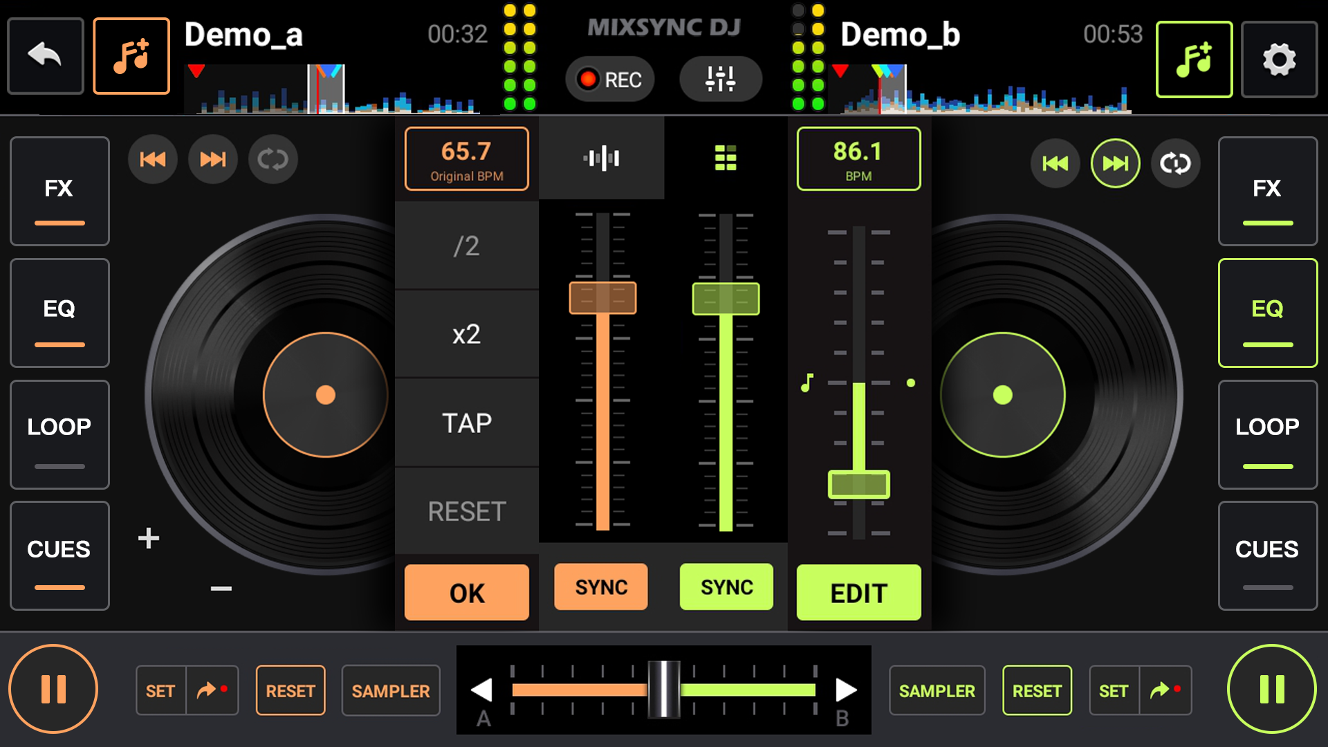 اسکرین شات 5 برنامه DJ Music mixer - DJ Studio