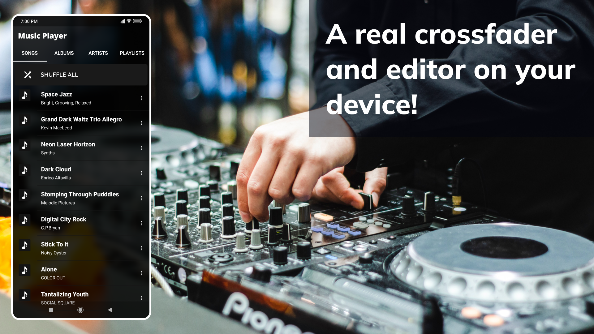 اسکرین شات 3 برنامه DJ Music Mixer - Dj Remix Pro