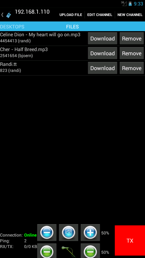 اسکرین شات 4 برنامه TeamTalk