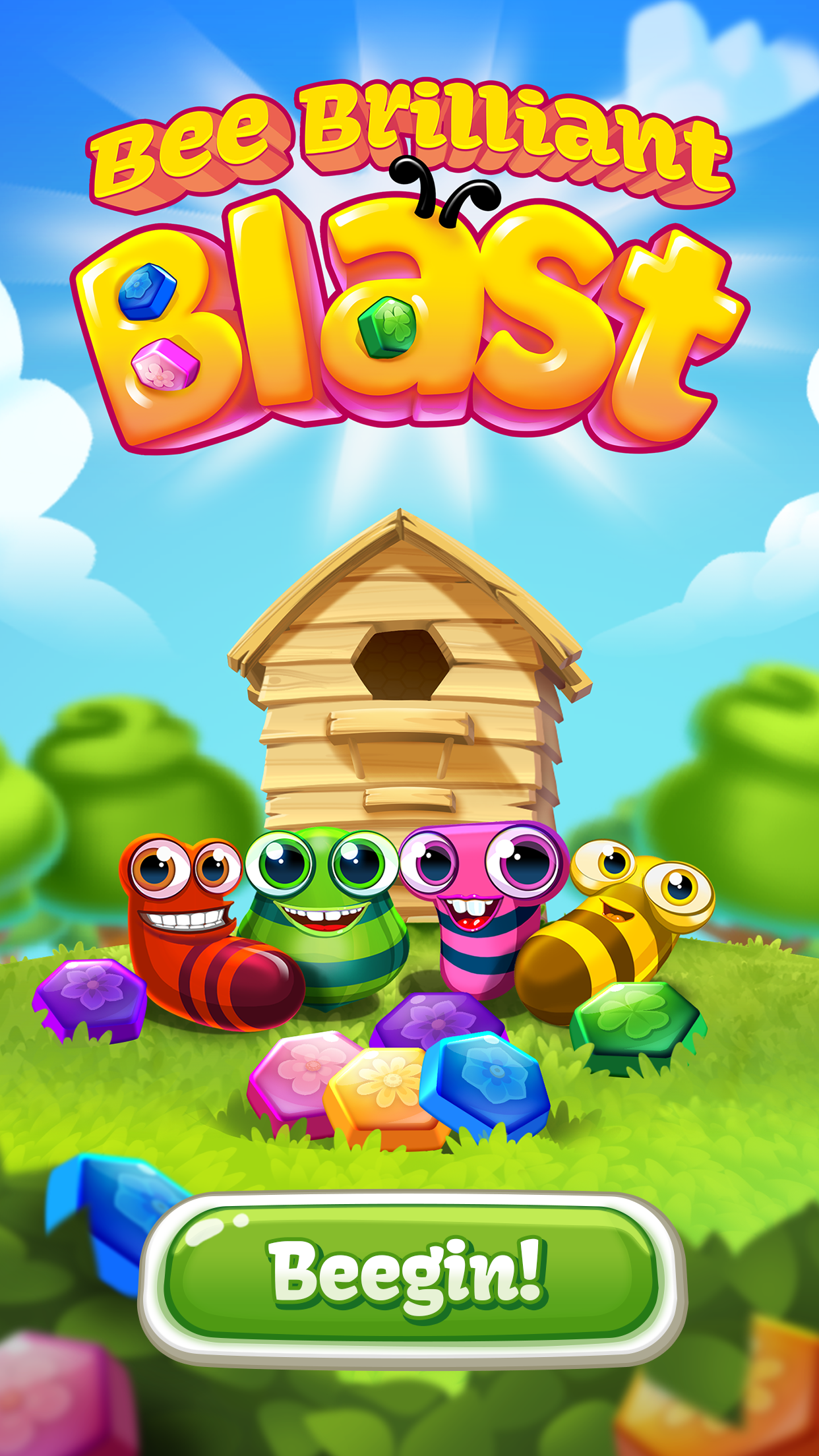 اسکرین شات 5 بازی Bee Brilliant Blast