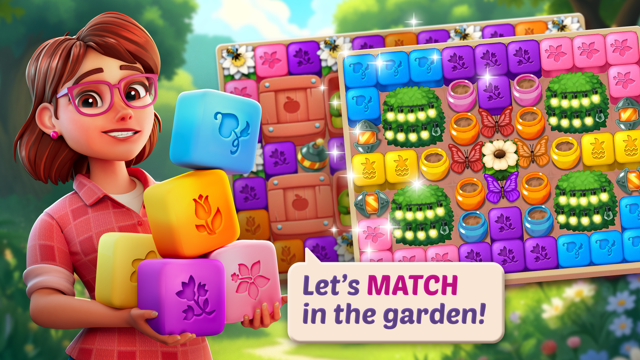 اسکرین شات 1 بازی Lily’s Garden - Design & Relax