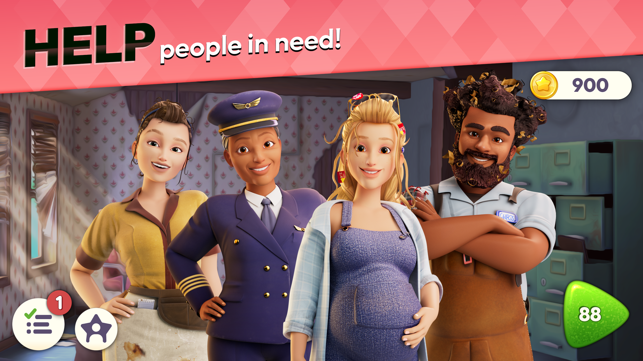 اسکرین شات 7 بازی Makeover Match - Fashion Game