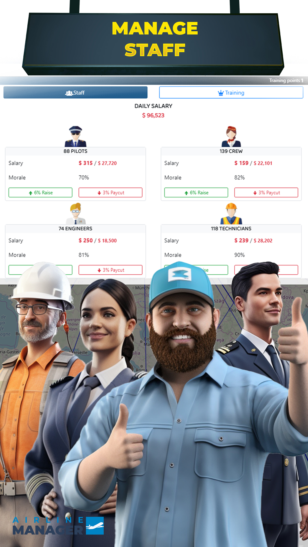اسکرین شات 6 بازی Airline Manager - 2026