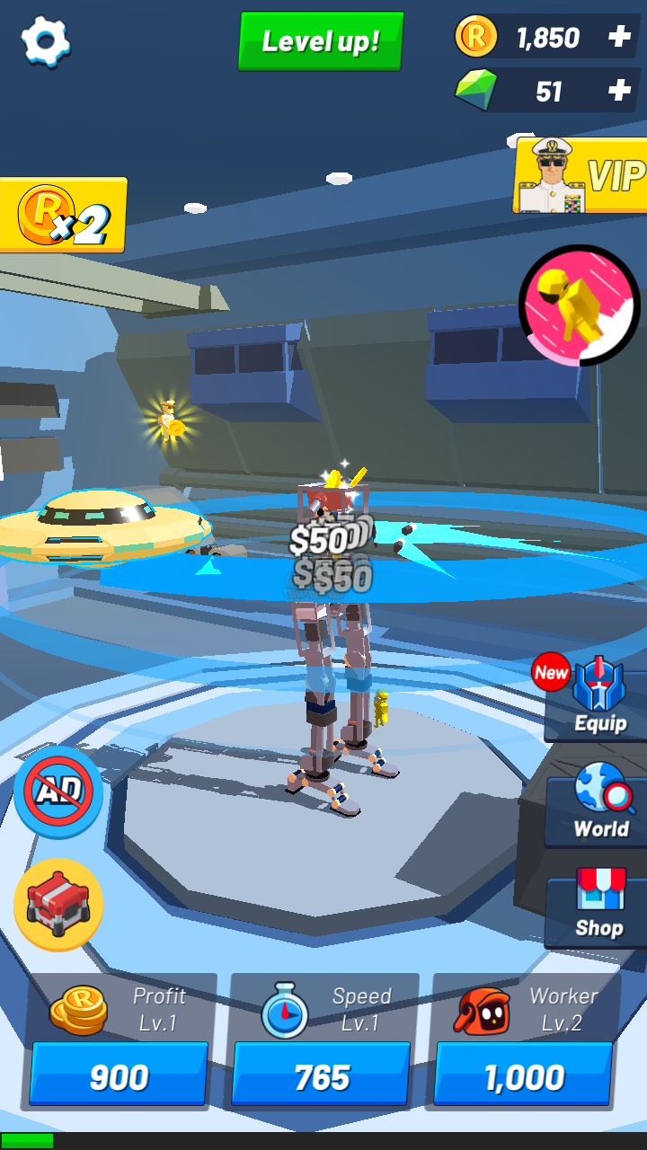 اسکرین شات 4 بازی Idle Robot Inc - Idle, Tycoon