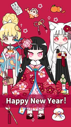 اسکرین شات 1 بازی Cute Girl Avatar Maker - Cute Avatar Creator Game