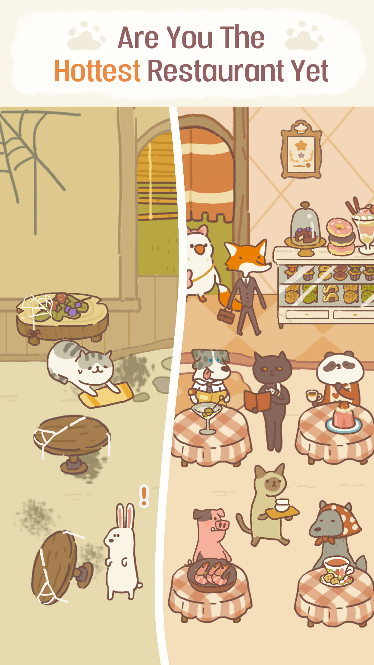 اسکرین شات 2 بازی Animal Restaurant