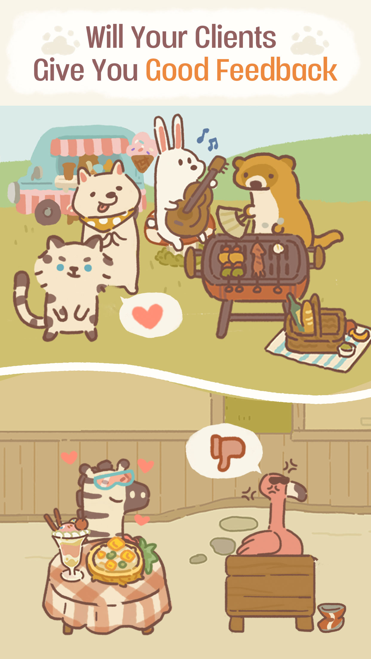 اسکرین شات 4 بازی Animal Restaurant