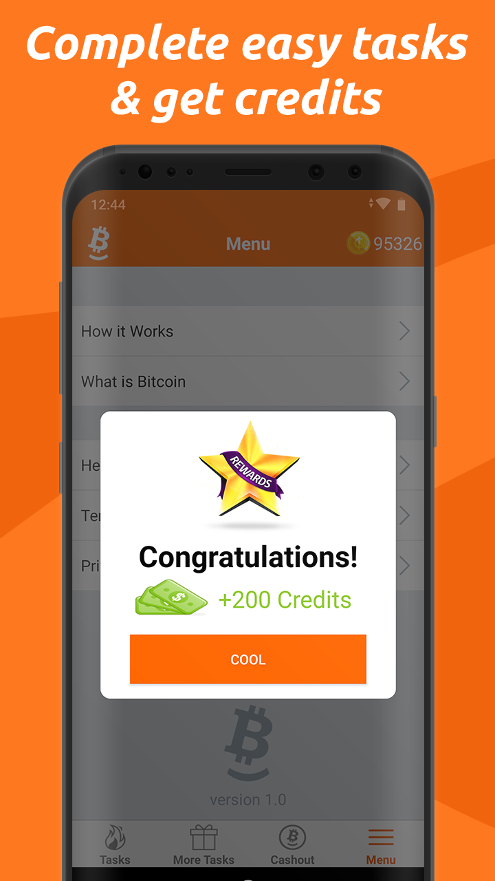 اسکرین شات 4 برنامه Earn Bitcoin – Get Bitcoin App
