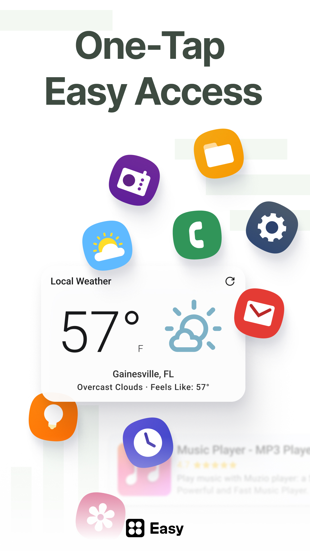 اسکرین شات 5 برنامه Easy Homescreen