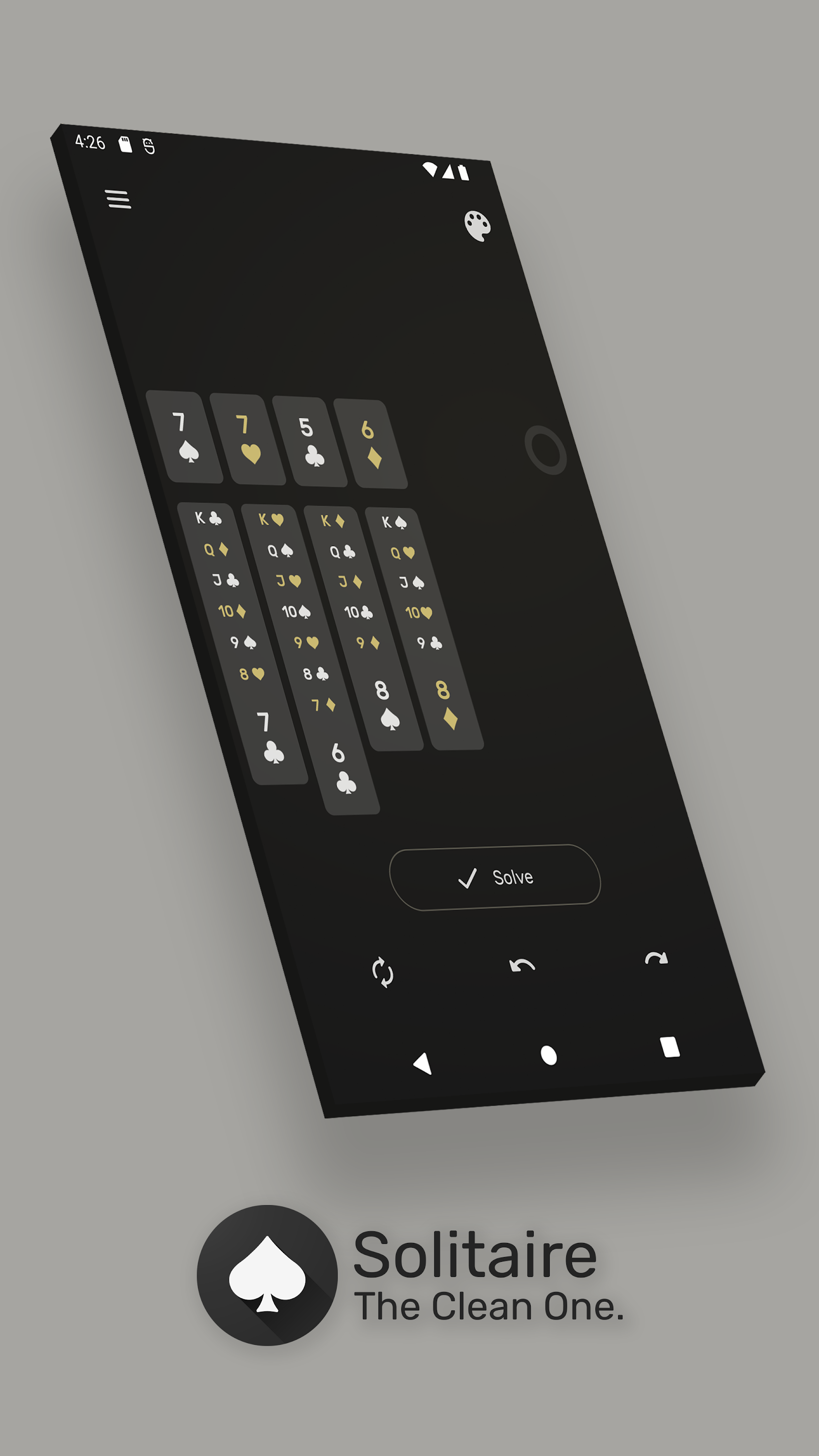 اسکرین شات 7 بازی Solitaire - The Clean One