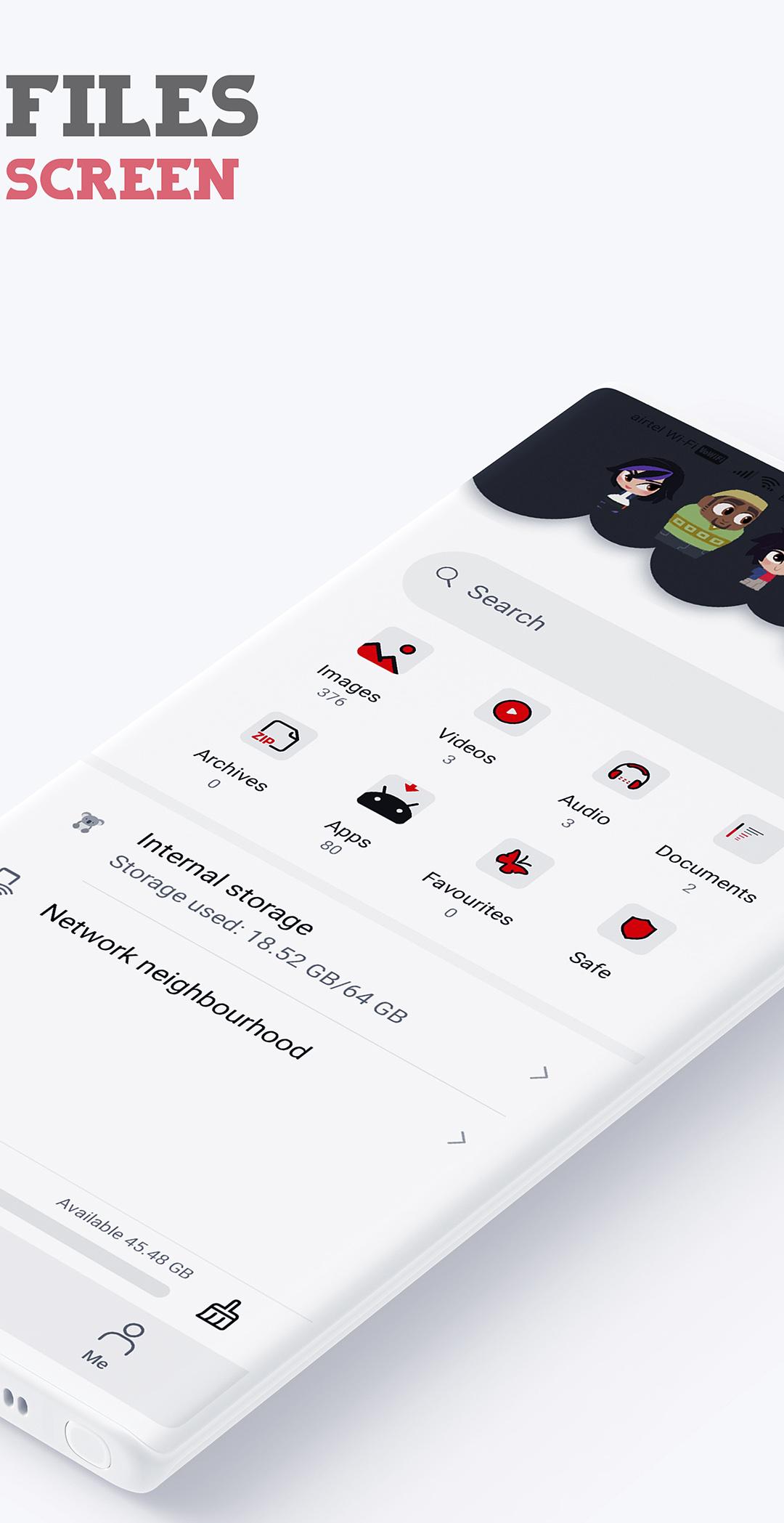 اسکرین شات 2 برنامه ByMax EMUI 9/10 Theme