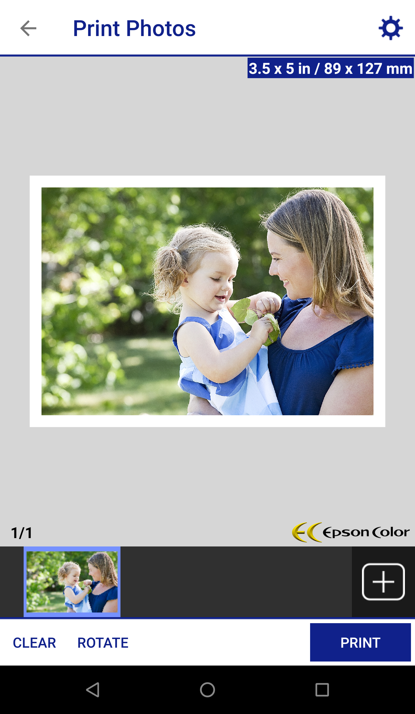 اسکرین شات 2 برنامه Epson iPrint