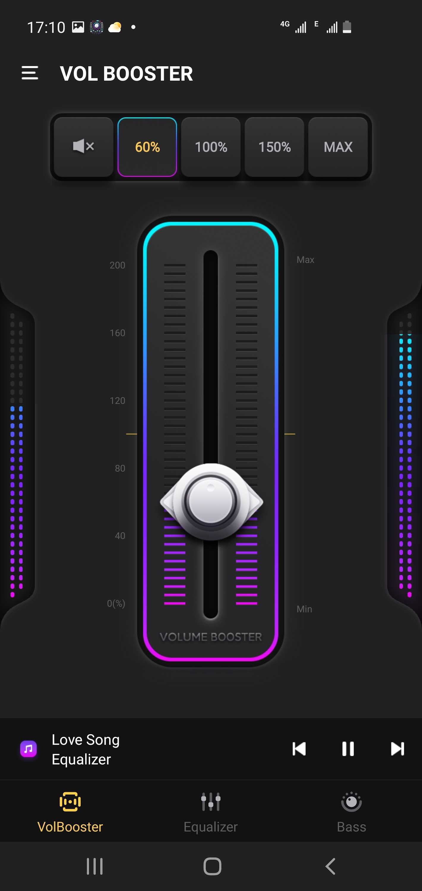 اسکرین شات 3 برنامه Equalizer Pro & Volume Boost