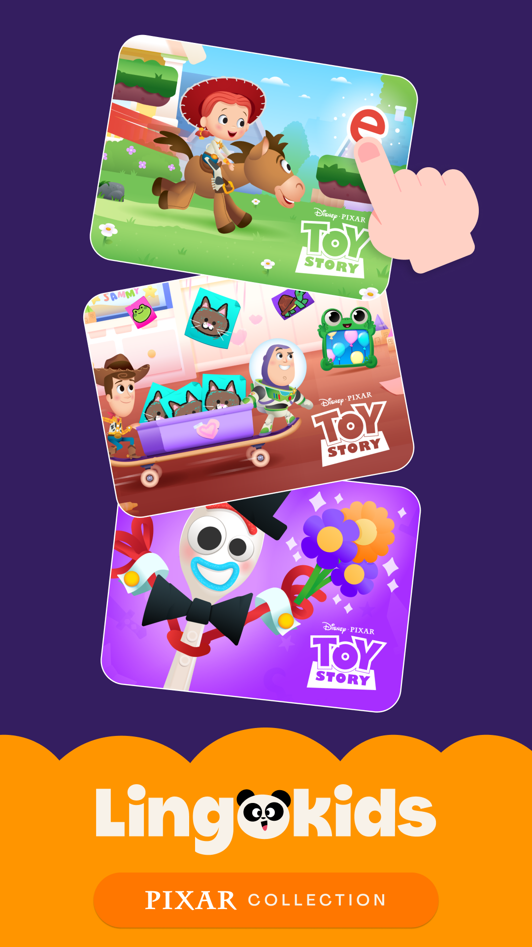 اسکرین شات 3 برنامه Lingokids: Games & Shows