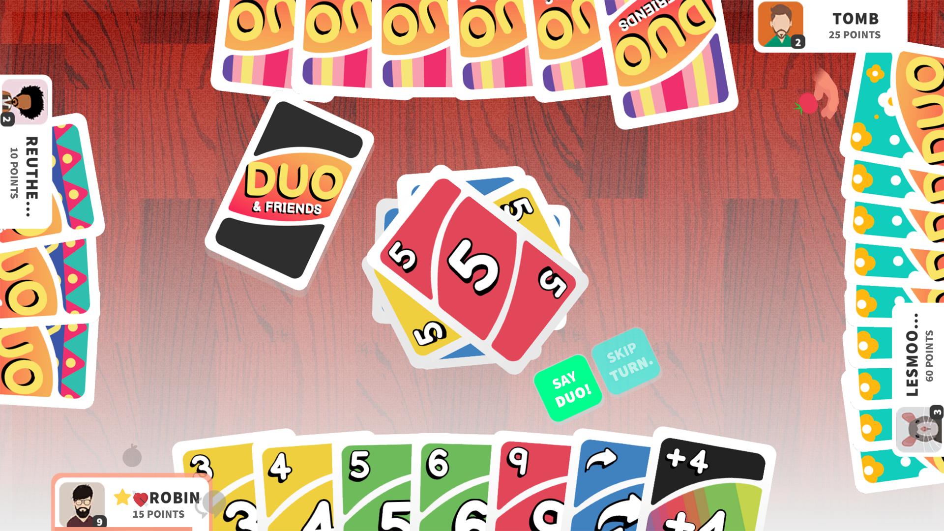 اسکرین شات 1 بازی DUO & Friends–Uno Cards Online