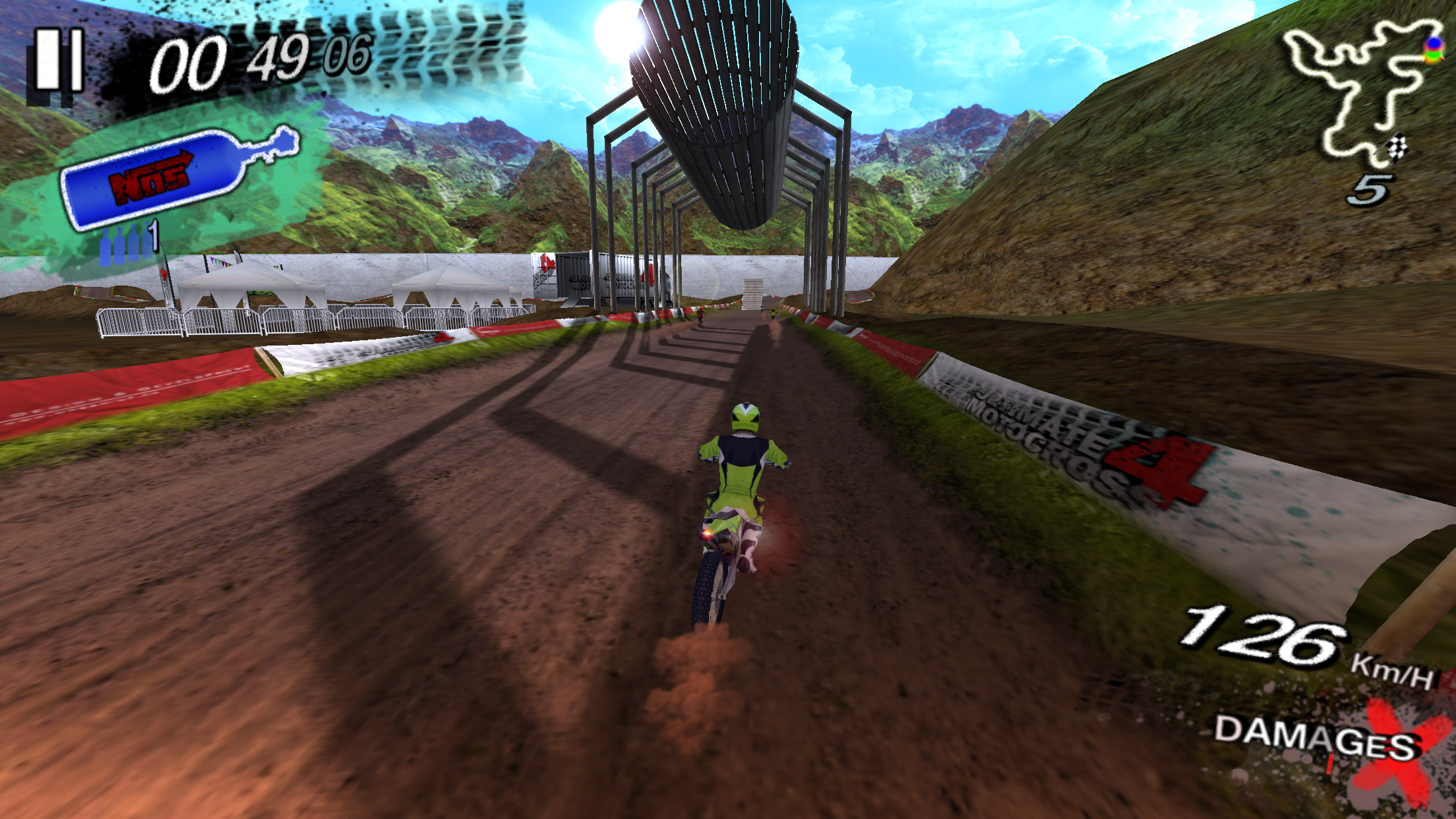 اسکرین شات 5 بازی Ultimate MotoCross 4