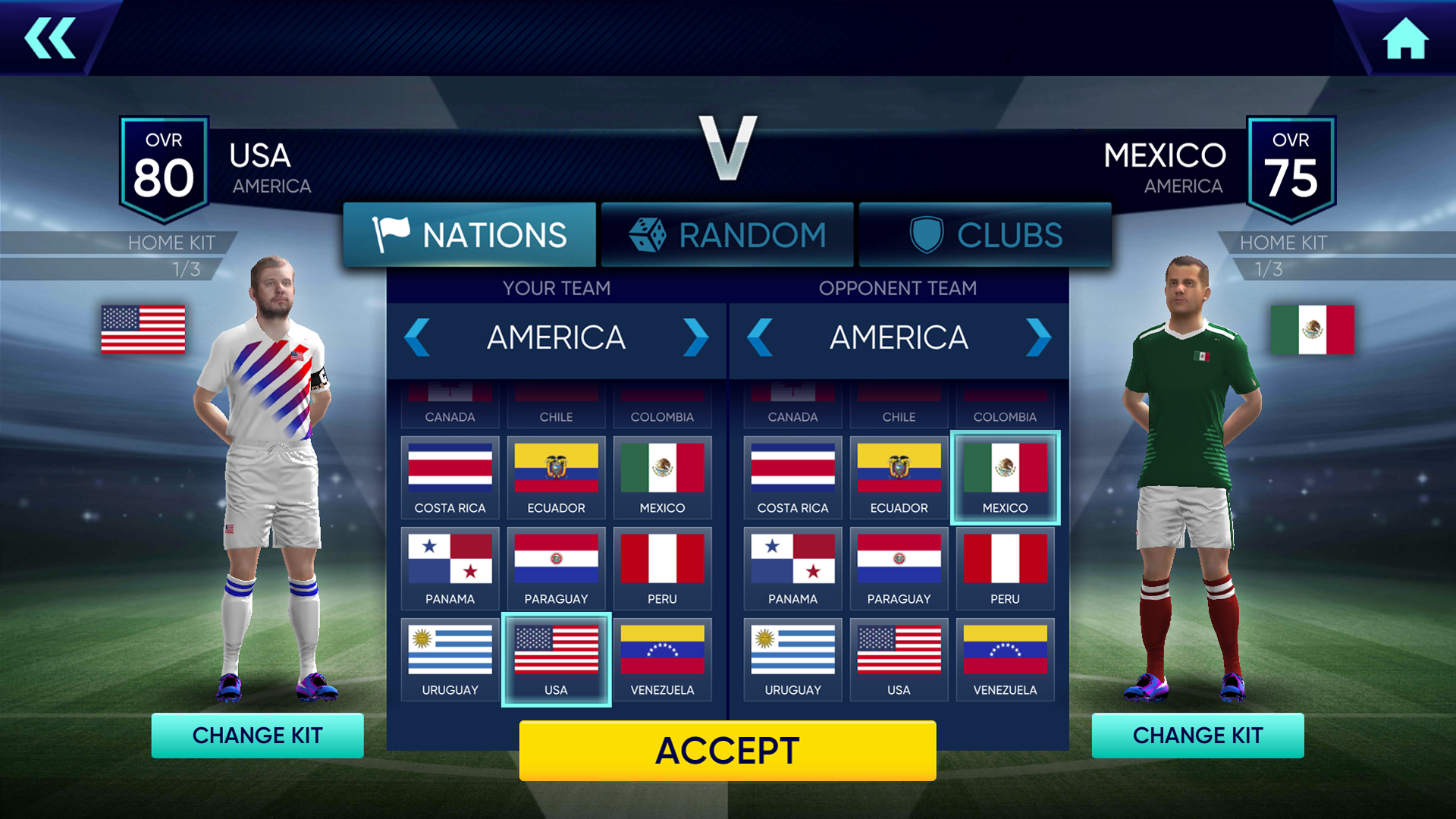 اسکرین شات 1 بازی Soccer Cup 2026: Football Game