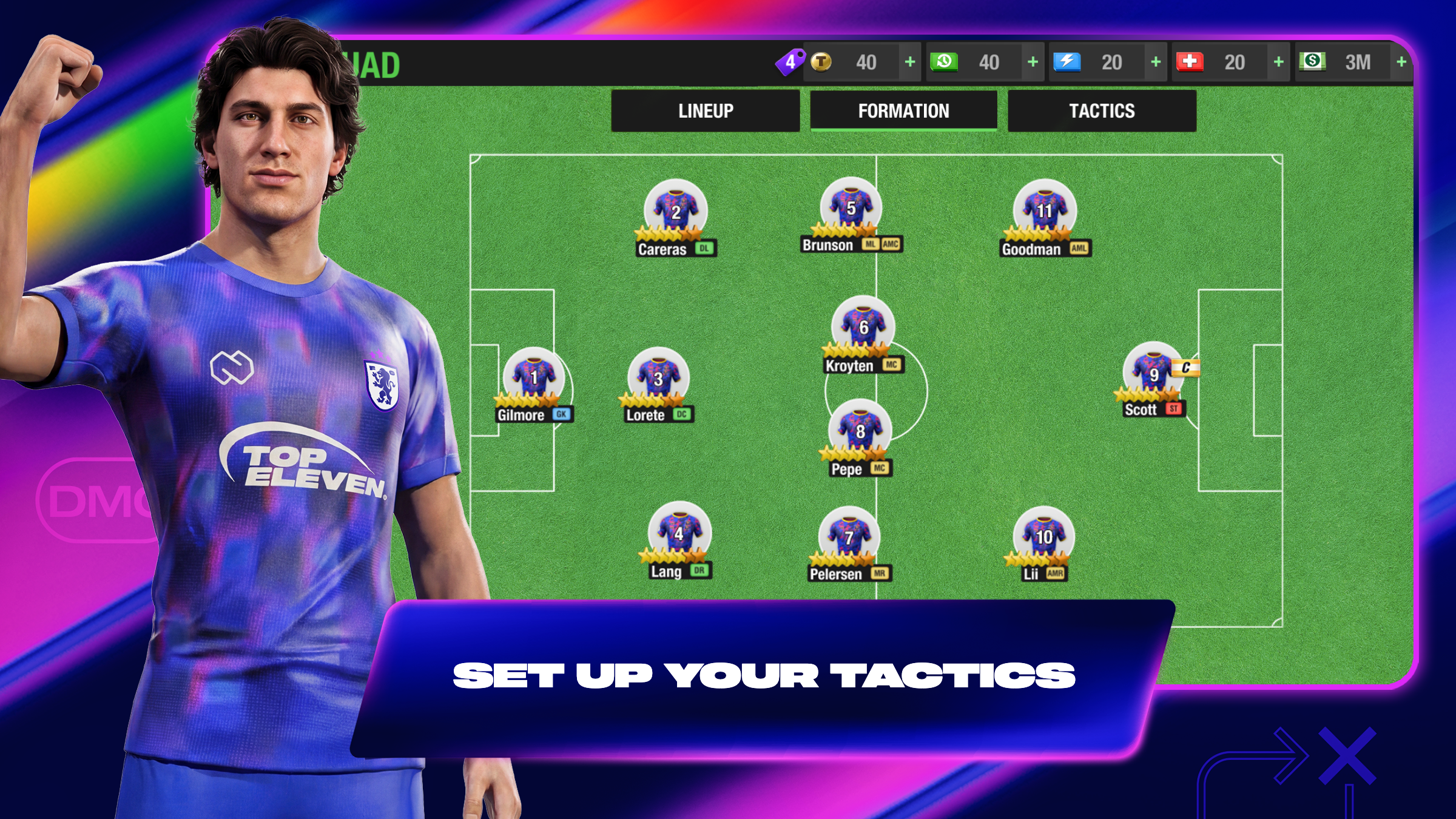 اسکرین شات 4 بازی Top Eleven Be a Soccer Manager