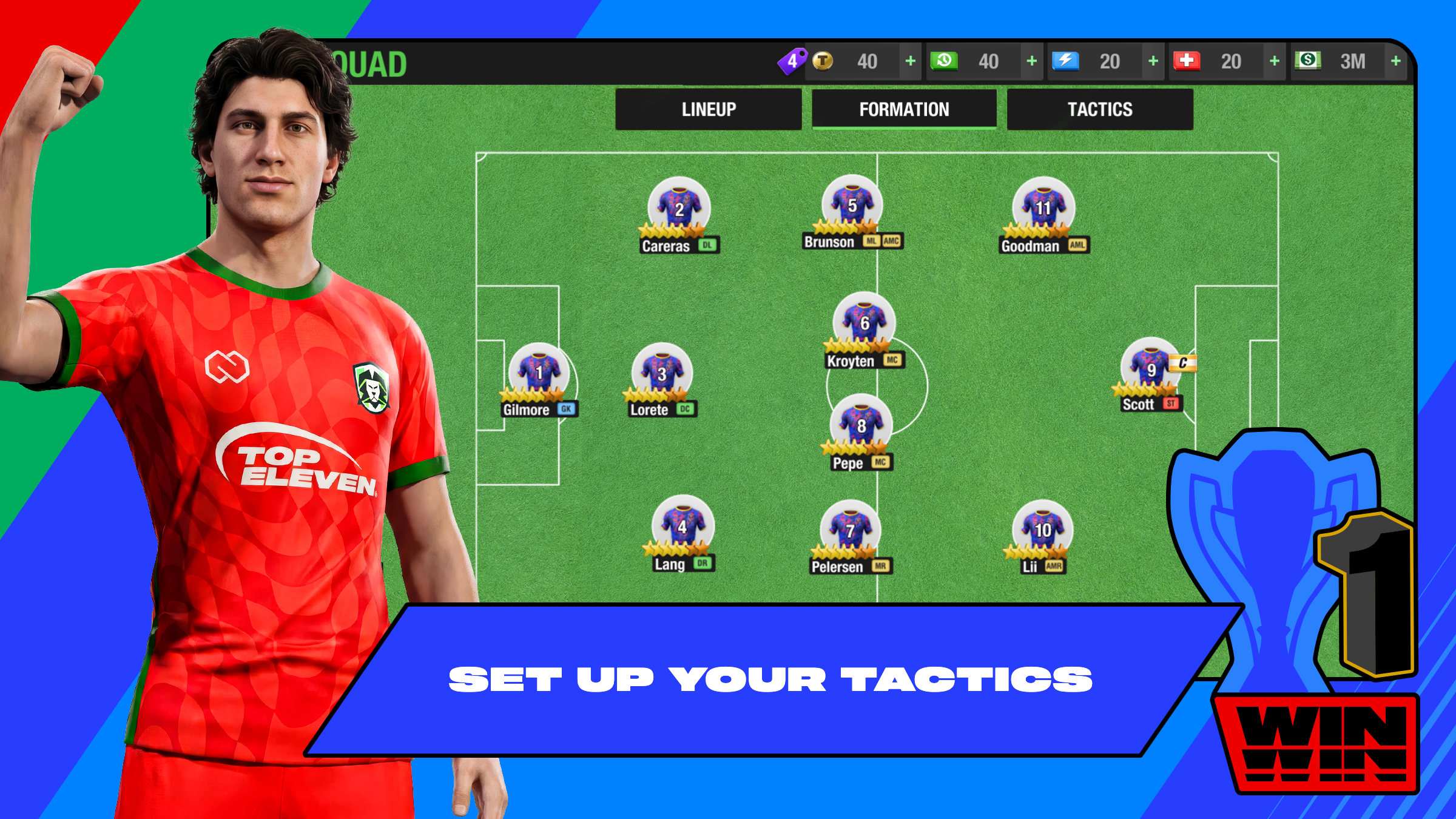 اسکرین شات 4 بازی Top Eleven Be Football Manager