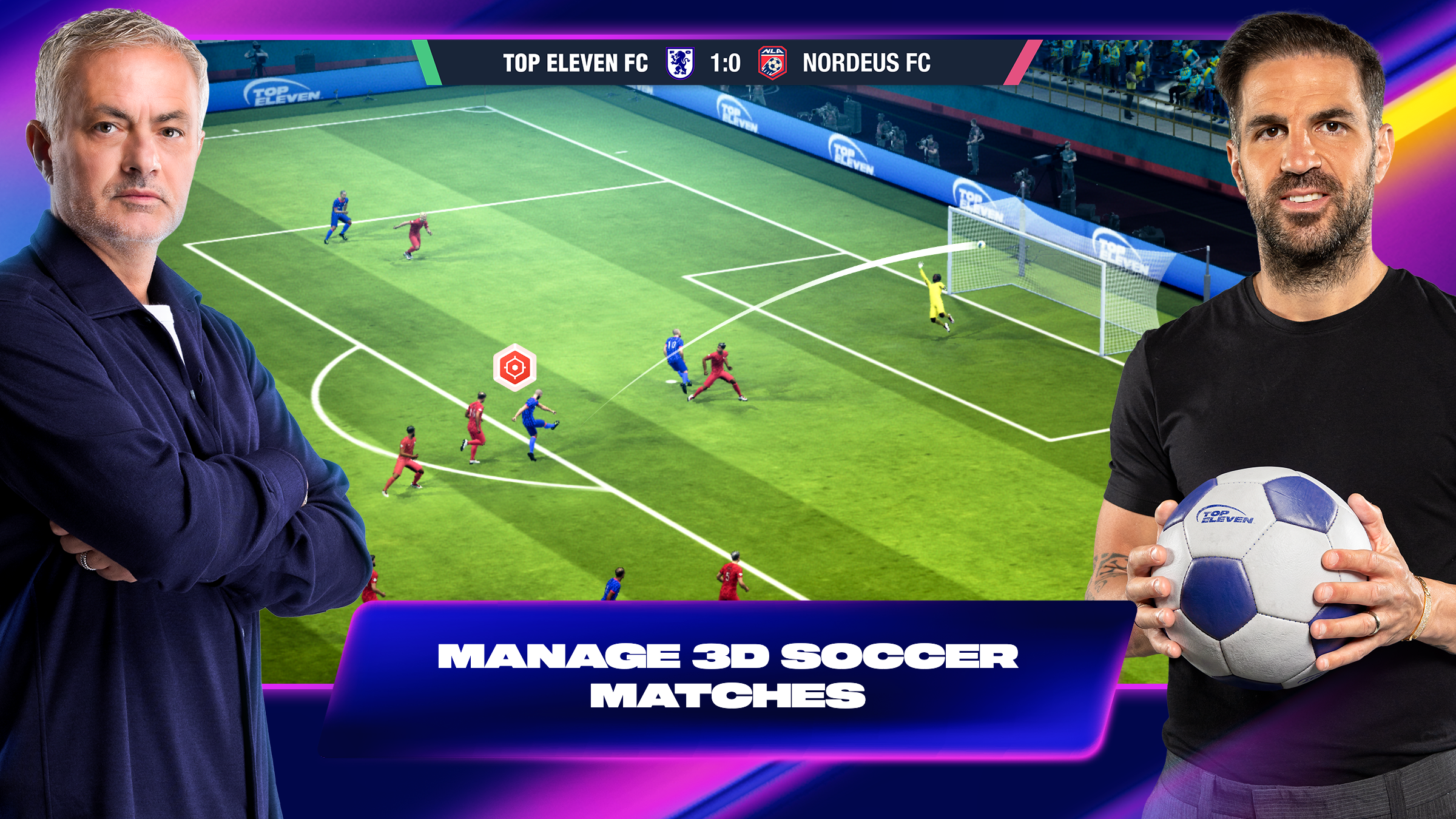 اسکرین شات 1 بازی Top Eleven Be a Soccer Manager