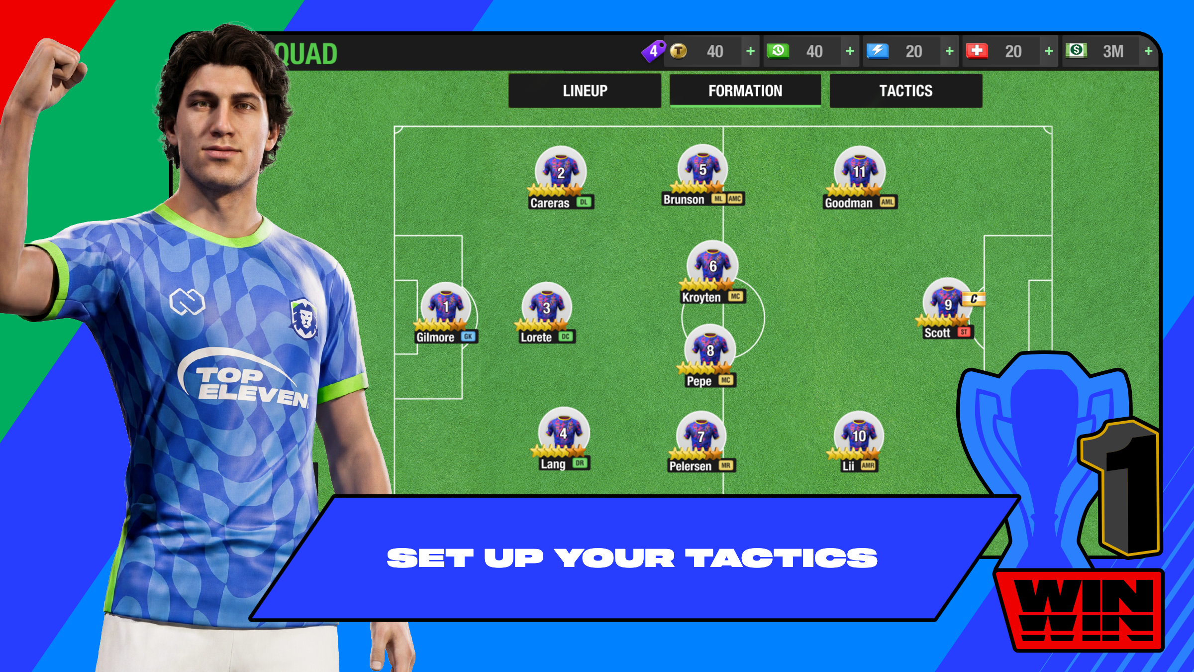 اسکرین شات 4 بازی Top Eleven Be Football Manager