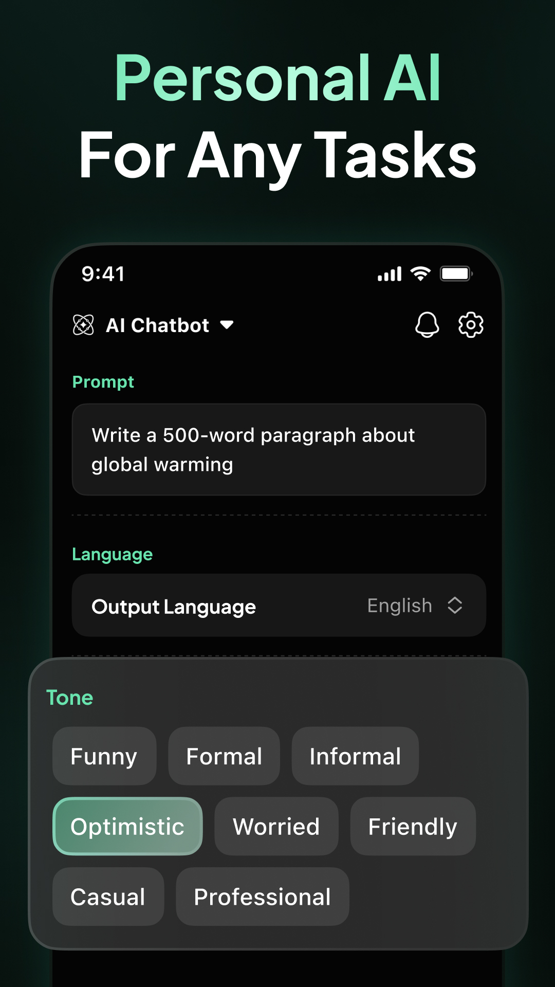 اسکرین شات 6 برنامه Ask Me Anything - AI Chatbot