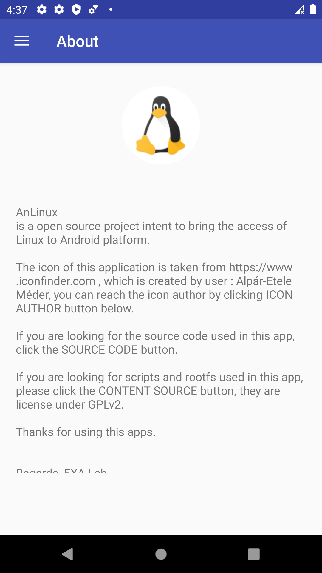 اسکرین شات 8 برنامه AnLinux - Run Linux on Android