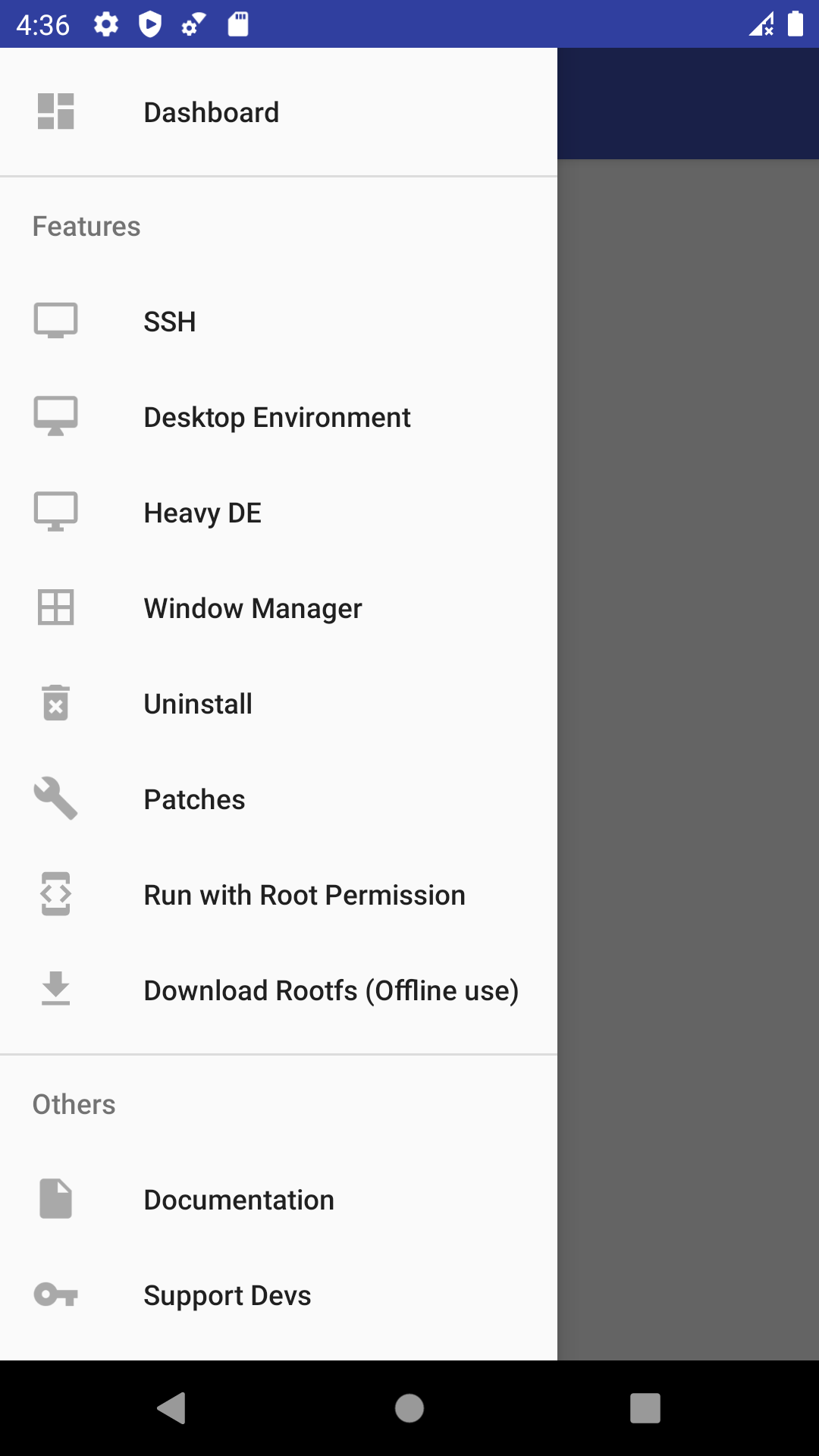 اسکرین شات 4 برنامه AnLinux - Run Linux on Android