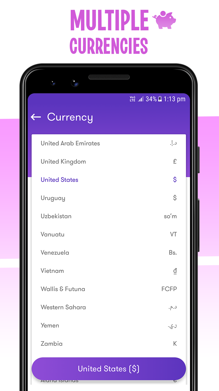 اسکرین شات 4 برنامه Money Manager : Expense Tracke