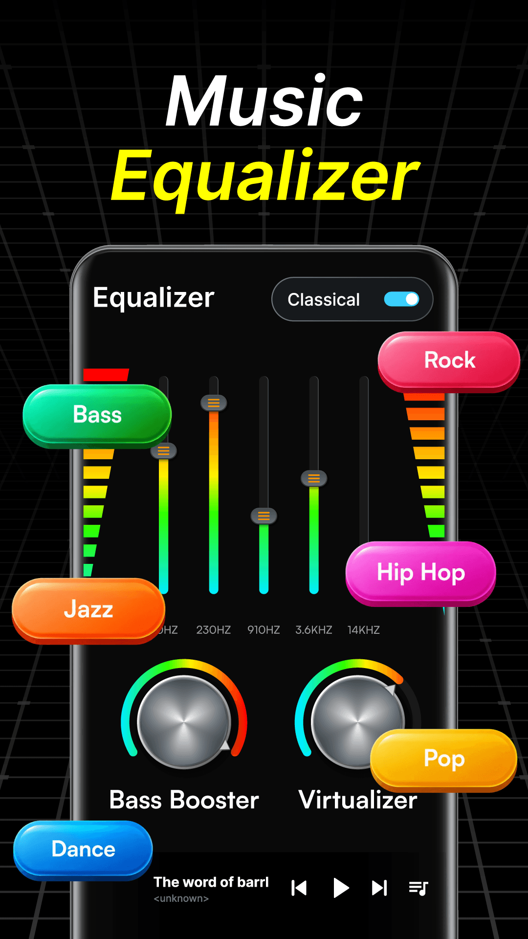 اسکرین شات 2 برنامه Volume Booster・Sound Equalizer