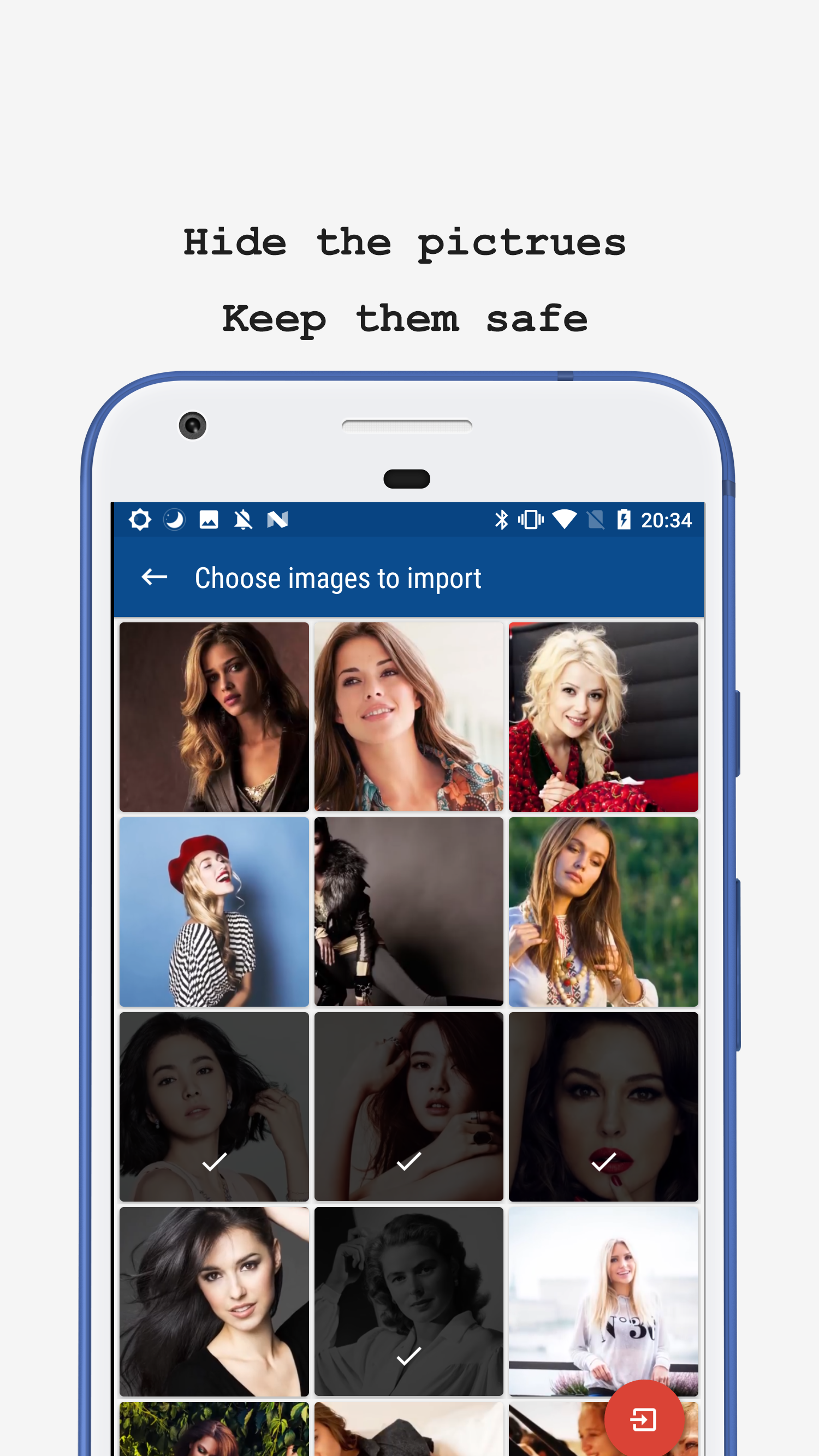 اسکرین شات 3 برنامه Calculator Photo & Video Vault