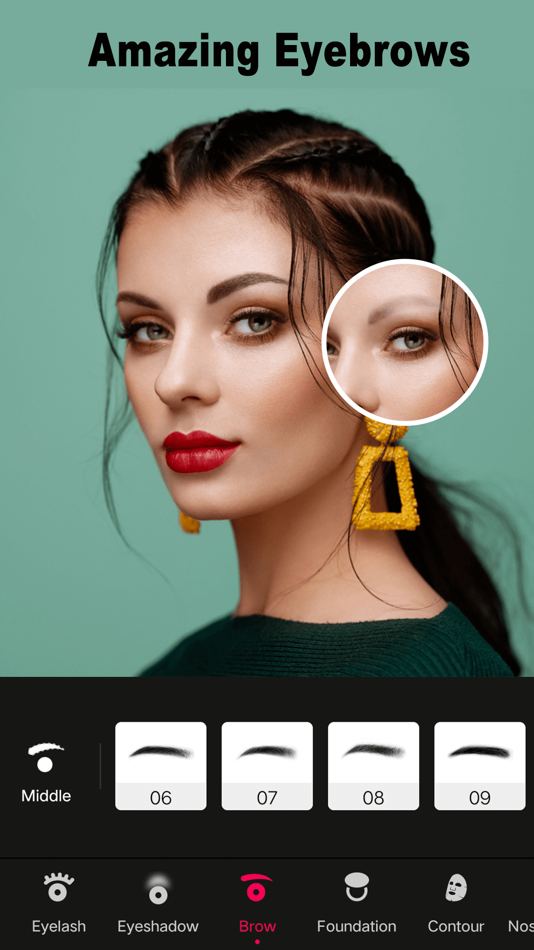 اسکرین شات 6 برنامه Beauty Makeup Photo Editor