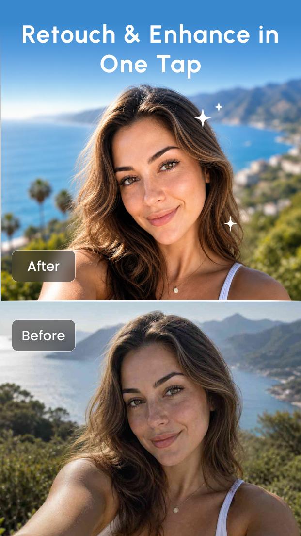 اسکرین شات 1 برنامه Face & Photo Editor - FacePic