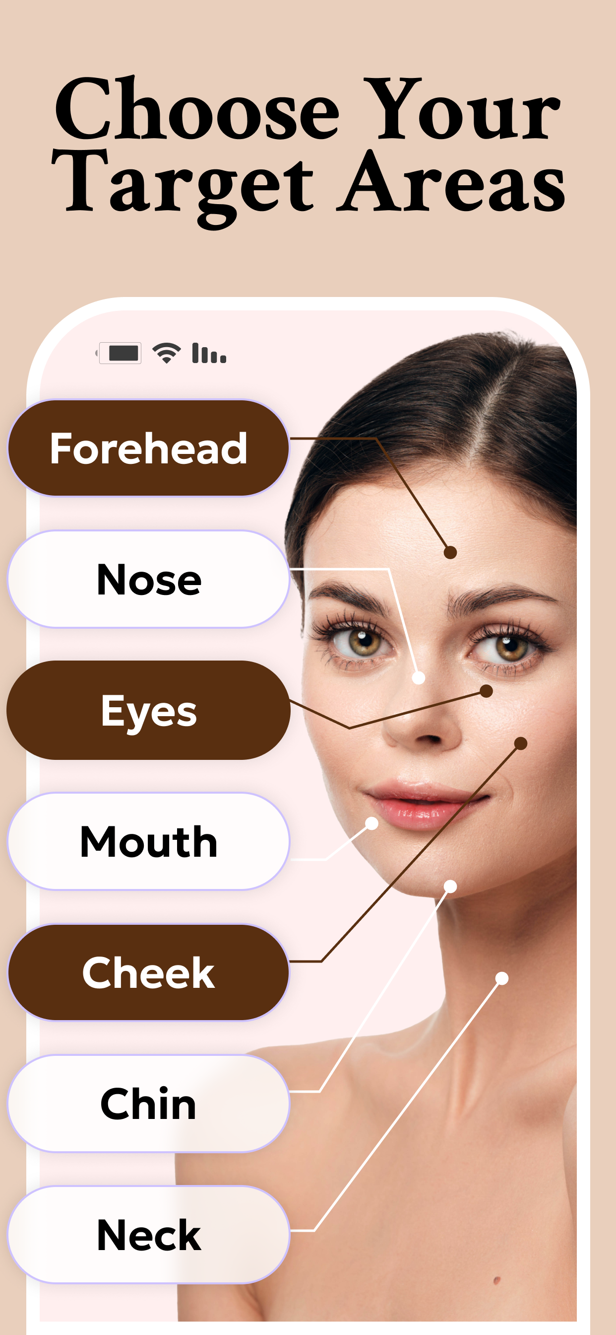 اسکرین شات 3 برنامه Face Yoga & Facial Exercises