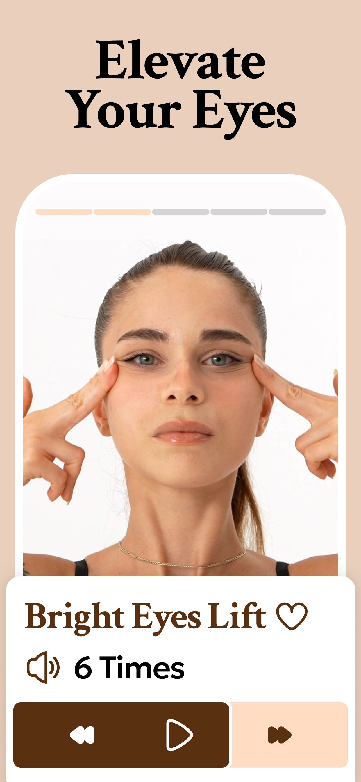 اسکرین شات 5 برنامه Face Yoga & Facial Exercises