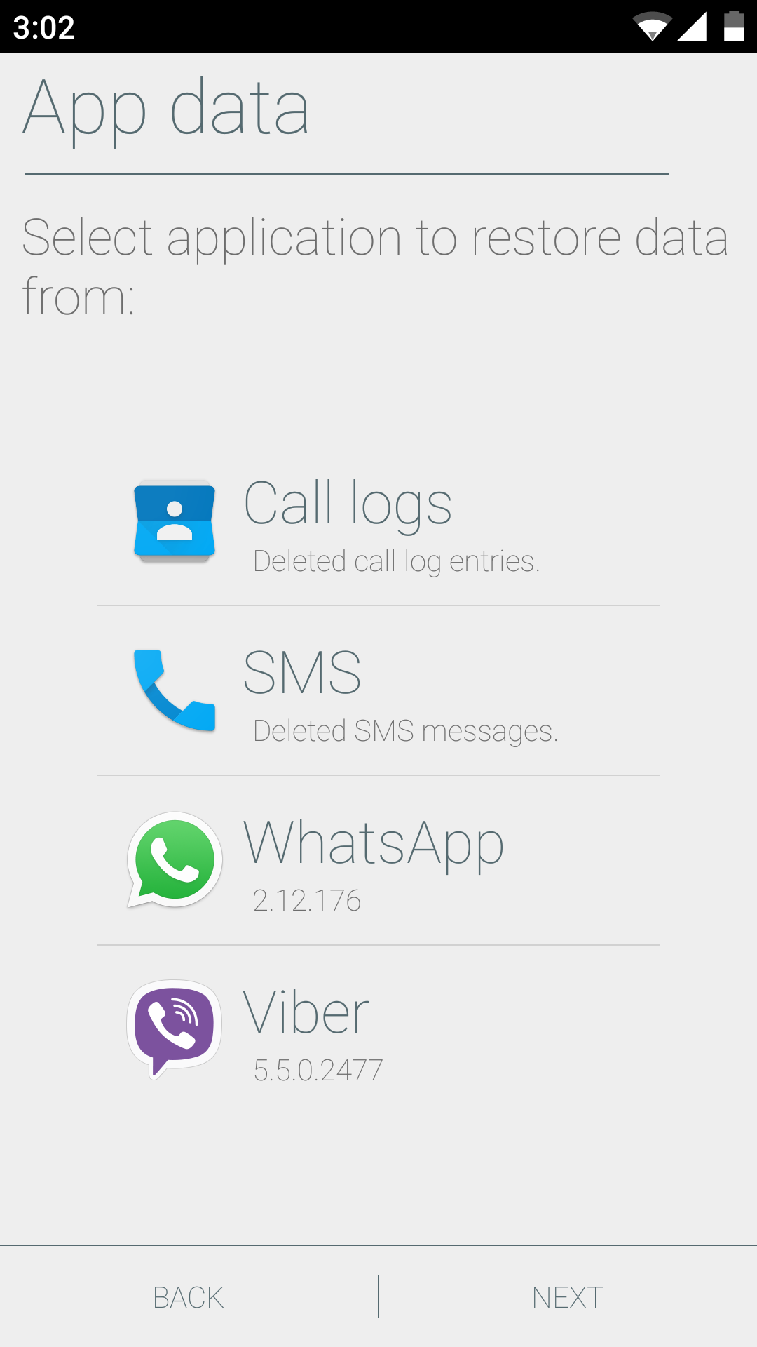 اسکرین شات 6 برنامه Undeleter Recover Files & Data
