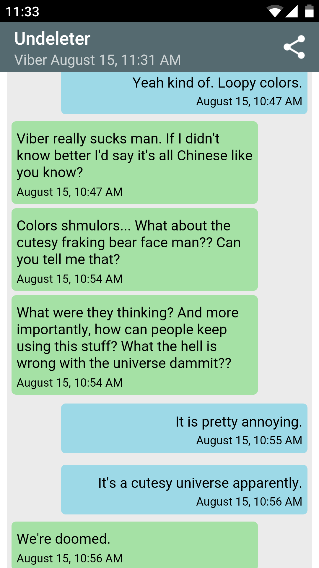 اسکرین شات 8 برنامه Undeleter Recover Files & Data