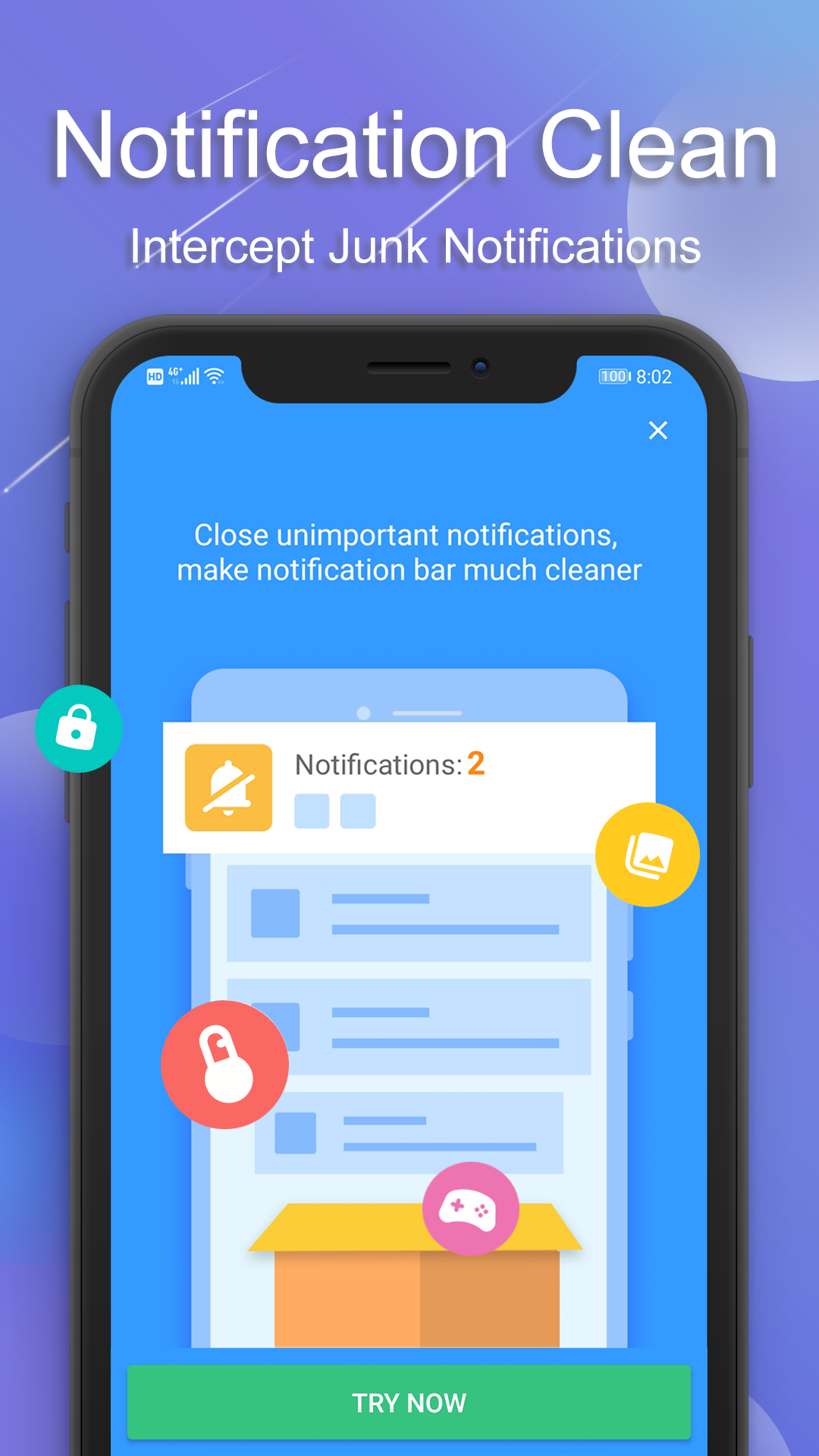 اسکرین شات 4 برنامه FancyClean - junk cleaner