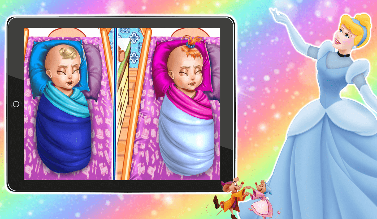 اسکرین شات 5 بازی بازی دخترانه بچه داری سیندرلا