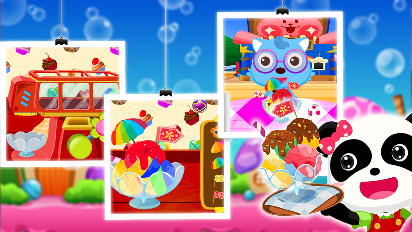 اسکرین شات 4 بازی بازی بستنی سازی